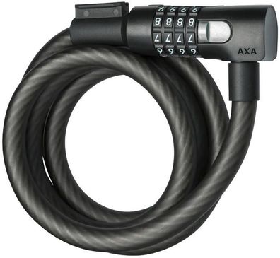 AXA Zahlen-Kabelschloss "Resolute"SB-ver Resolute 15/180 Schwarz