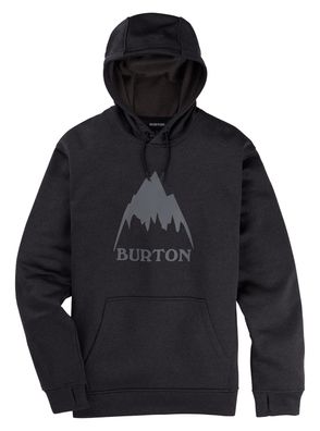 BURTON Riding Hoodie Oak true black heather