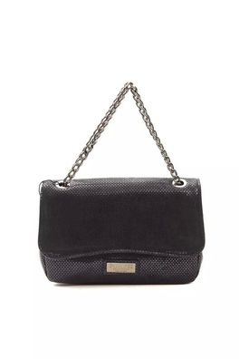 Pompei Donatella Blue Leather Women Crossbody