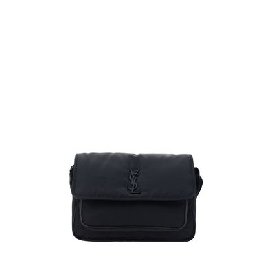 Saint Laurent Black Polyamide Shoulder Bag