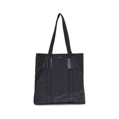 Kiton Black Nylon Handbag
