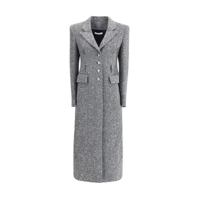 Alessandra Rich Tweed long Coat