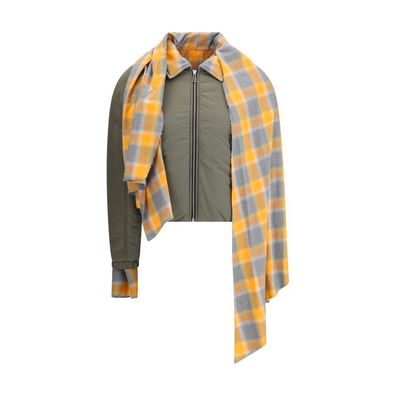 Marbell Green Cotton Coat