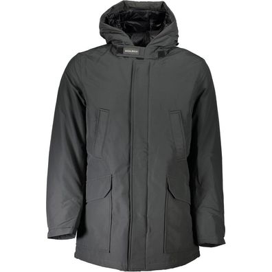 Woolrich Gray Cotton Men Jacket