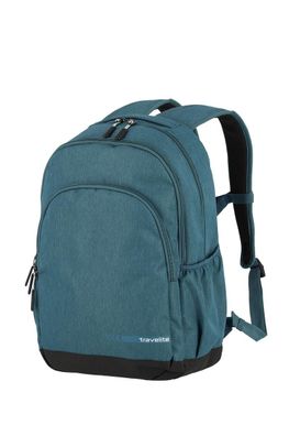 großer 22 Liter Freizeitrucksack mit 15 Zoll Laptopfach von Travelite Kick Off, petro