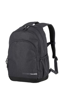 großer 22 Liter Freizeitrucksack von Travelite Kick Off, dunkel anthrazitLaptopfach 1
