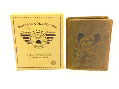 Greenburry Vintage Animal Collection "Wild Boar" brown