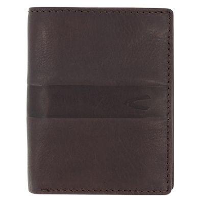 camel active Herrenbörse Brieftasche Ledergeldbörse hochformat dunkelbraun dark brown