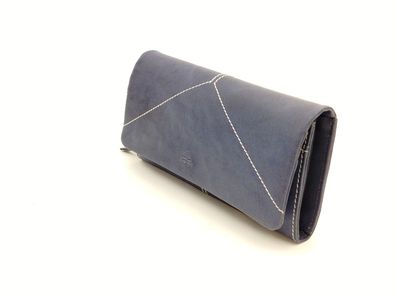 Greenburry Tumble Nappa gr. Damenbörse navy blue