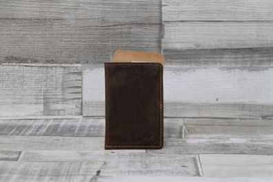 Vintage RFID Kartenhülle Leder
