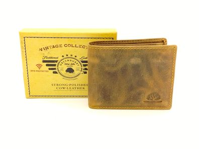 Vintage RV- Scheintasche 2tlg. Leder