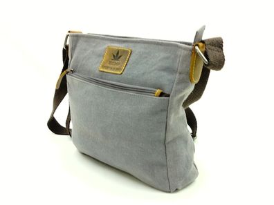 Greenburry Vintage Hemp Shoulderbag light grey