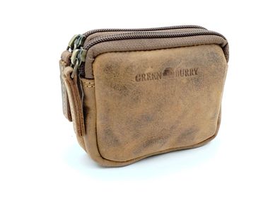 Vintage Schlüssel-Gürteltasche Leder