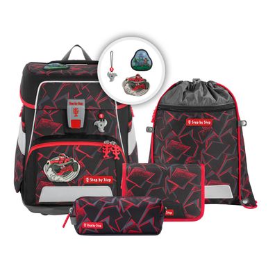 Step by Step SPACE Schulranzen-Set "Ninja Yuma", 5-teilig