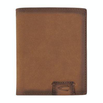 camel active Herrenbörse Brieftasche Ledergeldbörse hochformat mittelbraun cognac dal