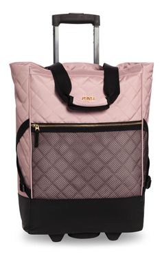 Punta wheel classy Einkaufstrolley rosa