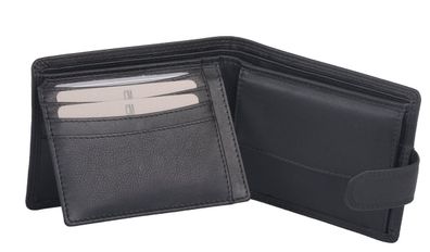 SN Scheintasche CM, mit Lasche schwarz