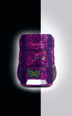 Step by Step KID SHINE Rucksack-Set 'Butterfly Night Ina', 3-teilig