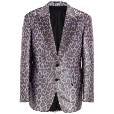 Tom Ford Purple Viscose Blazer
