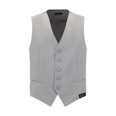 Gi Capri Gray Polyester Waistcoat