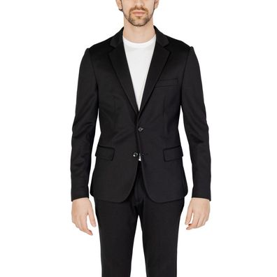 Antony Morato Black Polyester Blazer
