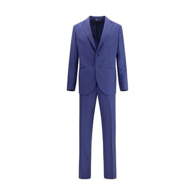 Gi Capri Striped Virgin Wool Suit