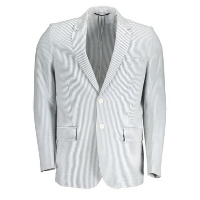 Gant White Cotton Men Jacket