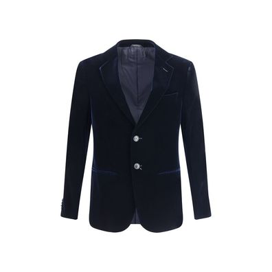 Giorgio Armani Black Viscose Blazer