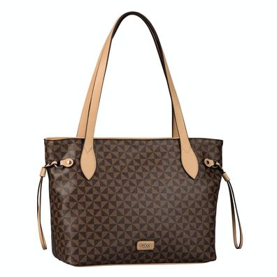 Gabor bags Reißverschlusstasche Damentasche Umhängetasche braun mixed brown barina