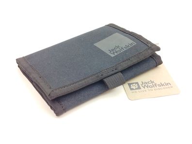 Jack Wolfskin Geldbörse Mainkai WALLET phantom, schwarz, grau