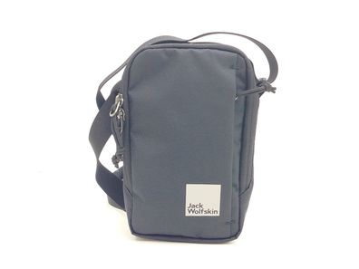 Jack Wolfskin Umhängetasche KONYA BAG black, schwarz, grau