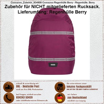Coocazoo Regenhülle, Berry