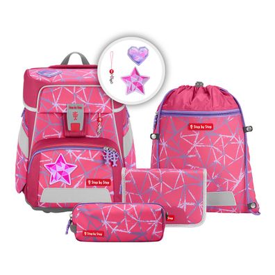 Step by Step SPACE Schulranzen-Set "Star Stella", 5-teilig