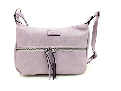 Casa di NOVA kleine Handtasche flieder mit langem Tragegurt