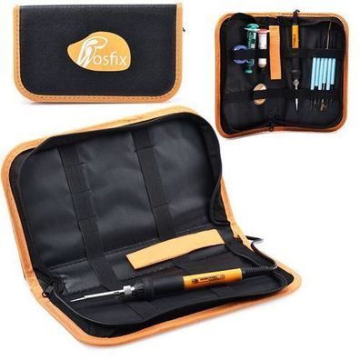 Rosfix Werkzeugtasche Organizer – 265x140x50 mm | 24 Fächer, Schwarz