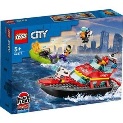 LEGO CITY 60373 Rettungsboot FEUER