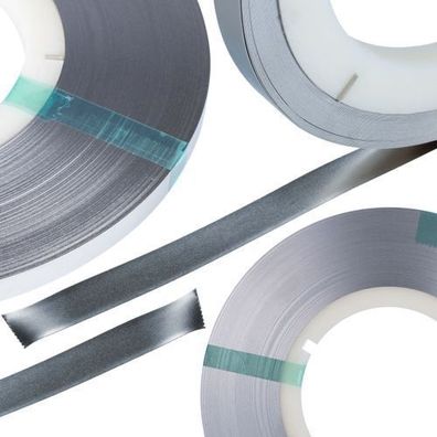 Rosfix Nickelband zum Punktschweißen – 8×0,15 mm | 1 m SPCC-5B Stahl