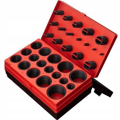 Rosfix O-Ring Set 419-tlg – NBR Dichtungen in Box | 32 Größen, Ölbeständig