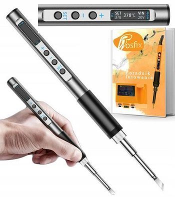 Rosfix Präzisionslötstation NanoPro NP65W – USB-C OLED 65W | T12-kompatibel