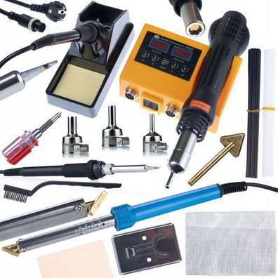 Rosfix Set Lötstation 2in1 OH660 + 80W Kunststofflötkolben | 230V 660W