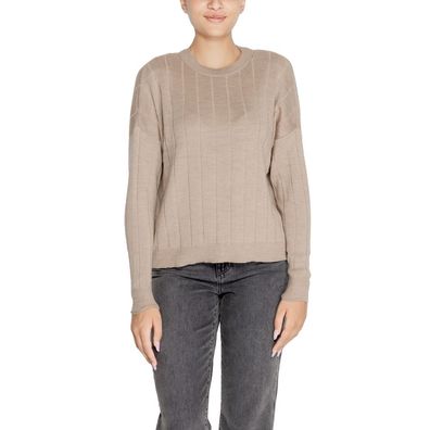 Only Beige Marabou Sweater