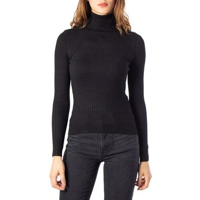 Only Black Viscose Turtleneck