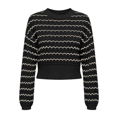 Only Black Cotton Sweater