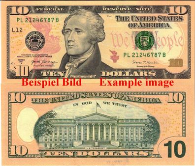 USA 10 Dollar 2017 Unc. 600#