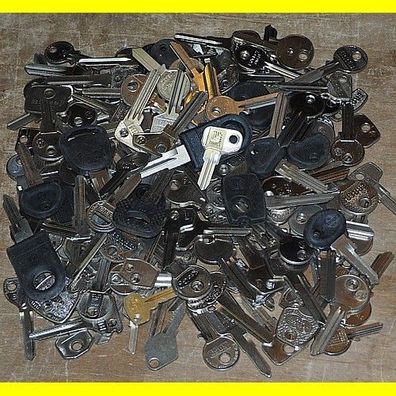 Posten - über 150 Stück Schlüsselrohlinge Börkey, Lotus, Errebi zum Teil Lagerspuren