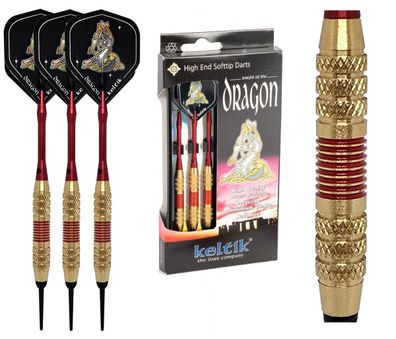 Softdart Soft Dart Pfeile Keltik Dragon Red 18 g
