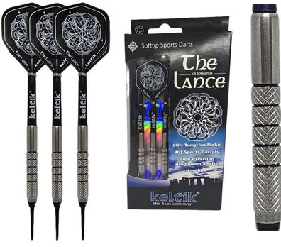 Softdart Soft Dart Pfeile Keltik The Lance 18 g - 80% Tungsten