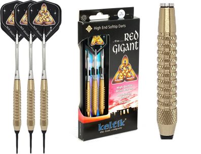 Softdart Soft Dart Pfeile Keltik Red Gigant 18 g