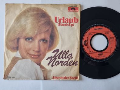 Ulla Norden - Urlaub (Hands Up) 7'' Vinyl Germany/ CV Ottawan