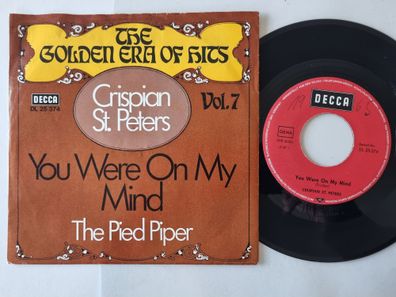 Crispian St. Peters - You Were On My Mind/ The Pied Piper 7'' Vinyl Germany